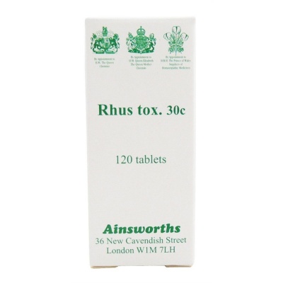 Ainsworths Rhus tox 30c 120 tabs